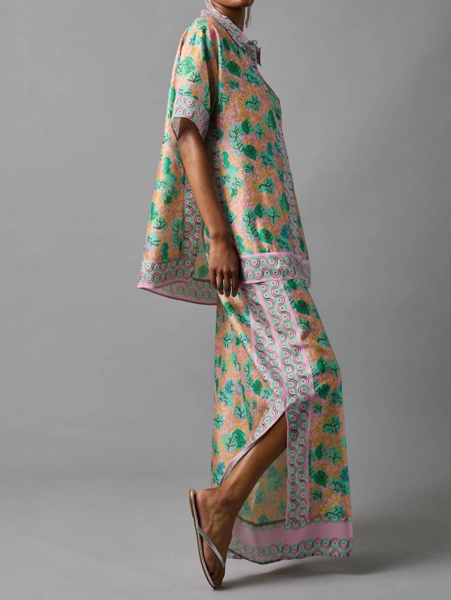 Hope For Flowers - Pajama Button-down Shirt