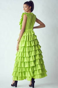 Qmp Moda - Rhythm and Ruffles Maxi Dress
