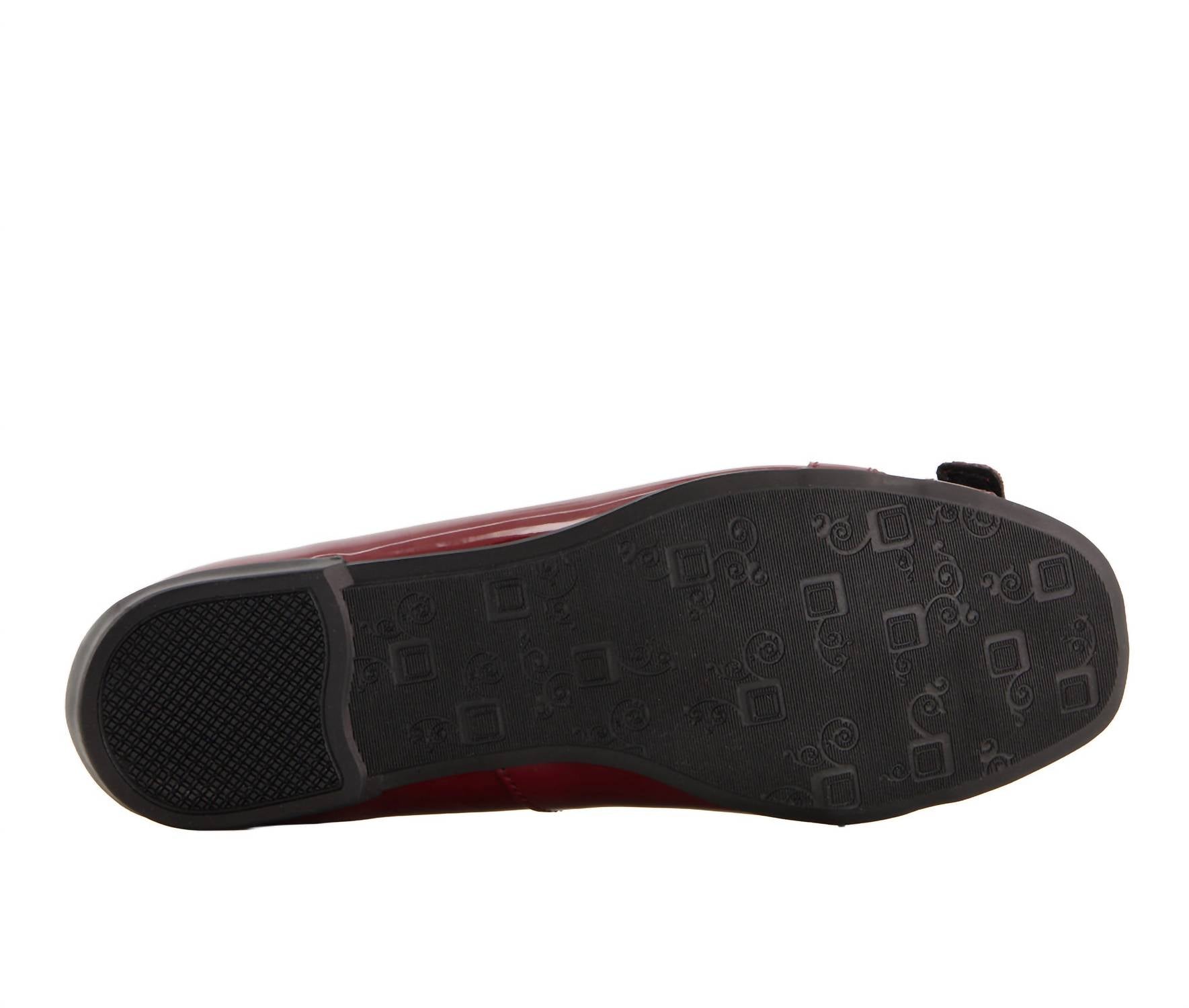 Andrea - Women's Patent Ballet Flats