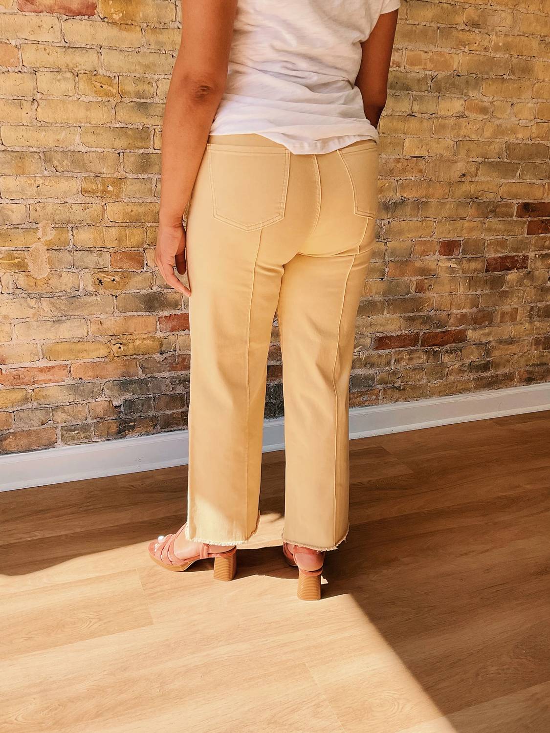 Fdj - Olivia Wide Leg Ankle Jeans