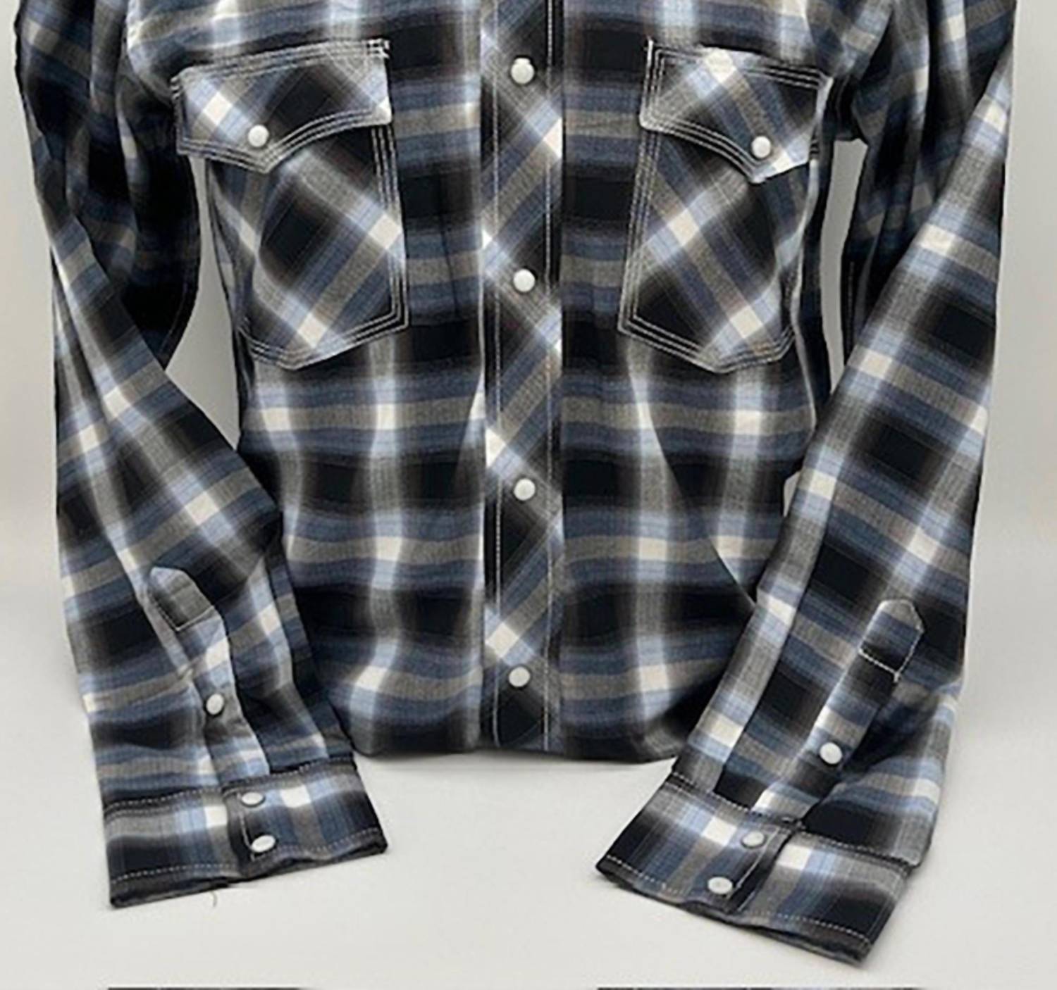 Legend Or Lies - Men's Hardin Western Plaid Snap Shirt