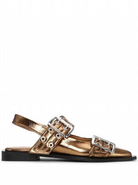 Ganni - Buckle Ballerina