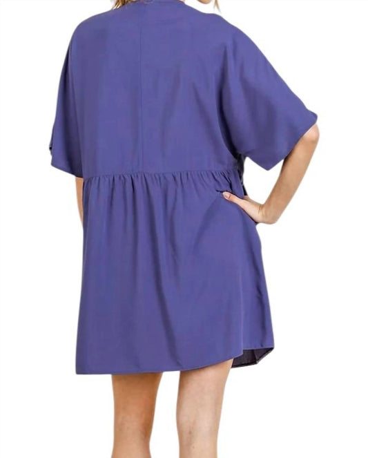 Umgee - Babydoll Pocket Dress