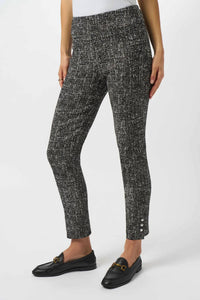 Joseph Ribkoff - Abstract Pattern Pull On Straight Leg Pants