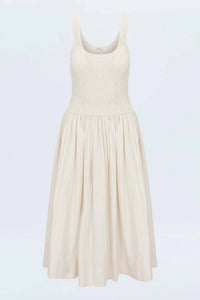 Pistola - Smocked Drop Waist Dress