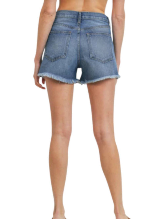 Just Black Denim - High Rise Short