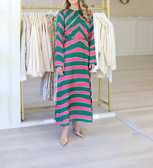 Alden Adair - Everly Striped Maxi Dress
