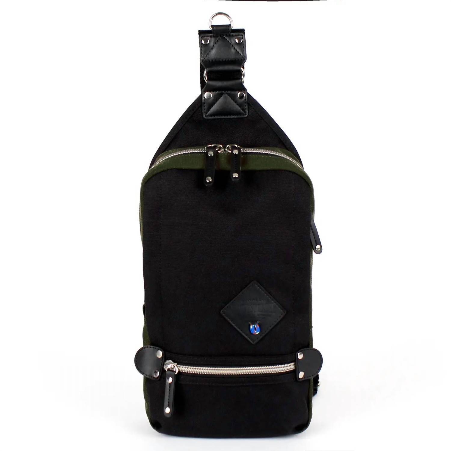 Harvest Label Men's Sling Pack Explorer Bag in black pro - men's bag