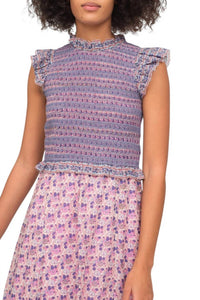 Sea - Bianca Smocked Midi Dress