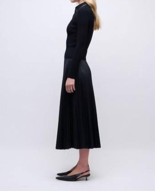 Simkhai - Livana Long Sleeve Knit Combo Top