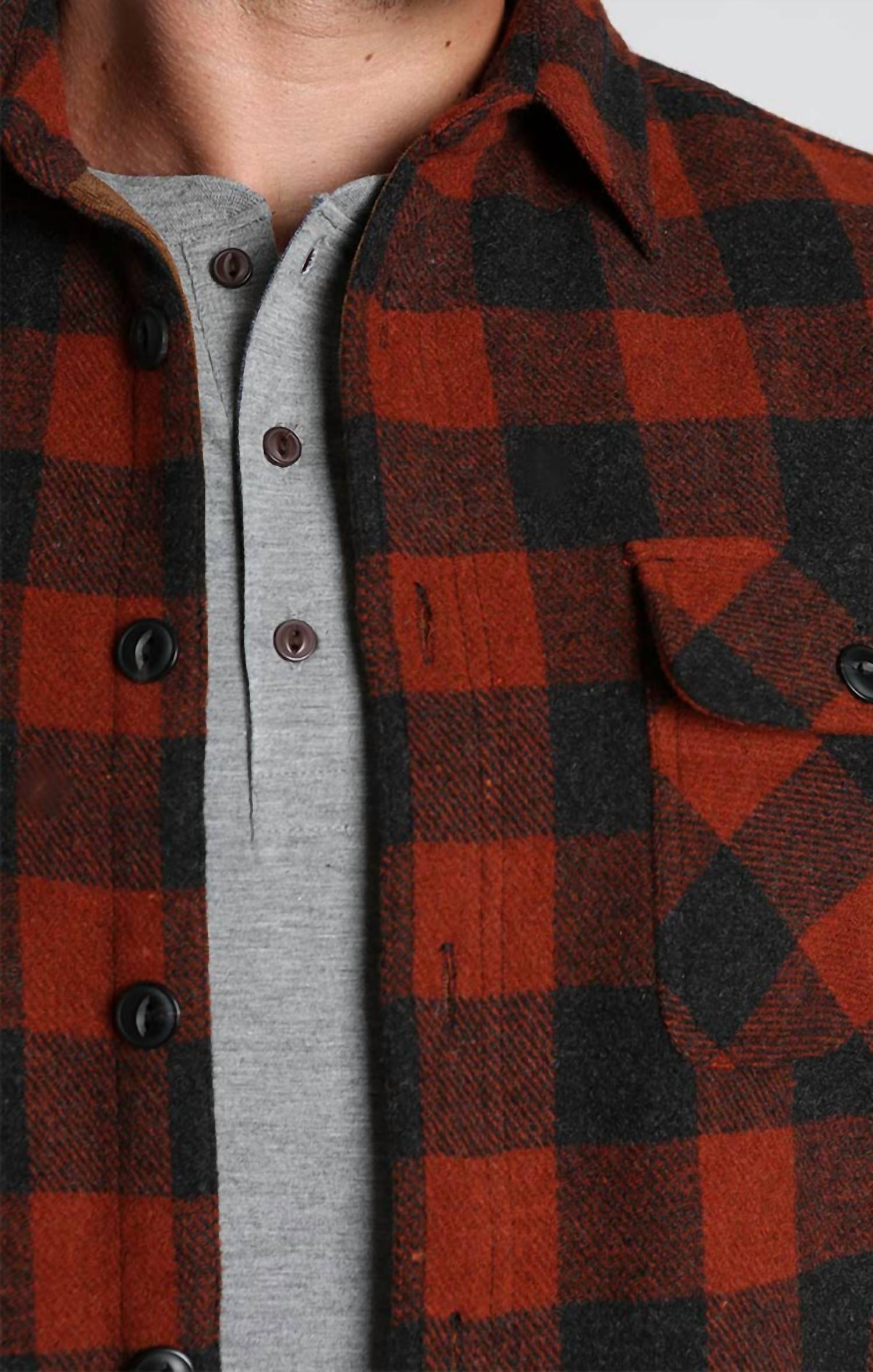 Jachs New York - Wool Blend Overshirt