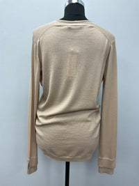 Strenesse - NUDE VNECK WOOL/CASHMERE SWEATER