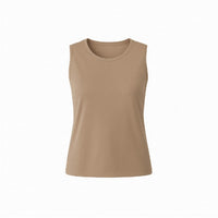 J'Envie/Eli Women's Solace Shell Top in camel - women's tank top