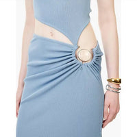 Christopher Esber - Separation Tank Cut-out Midi Dress
