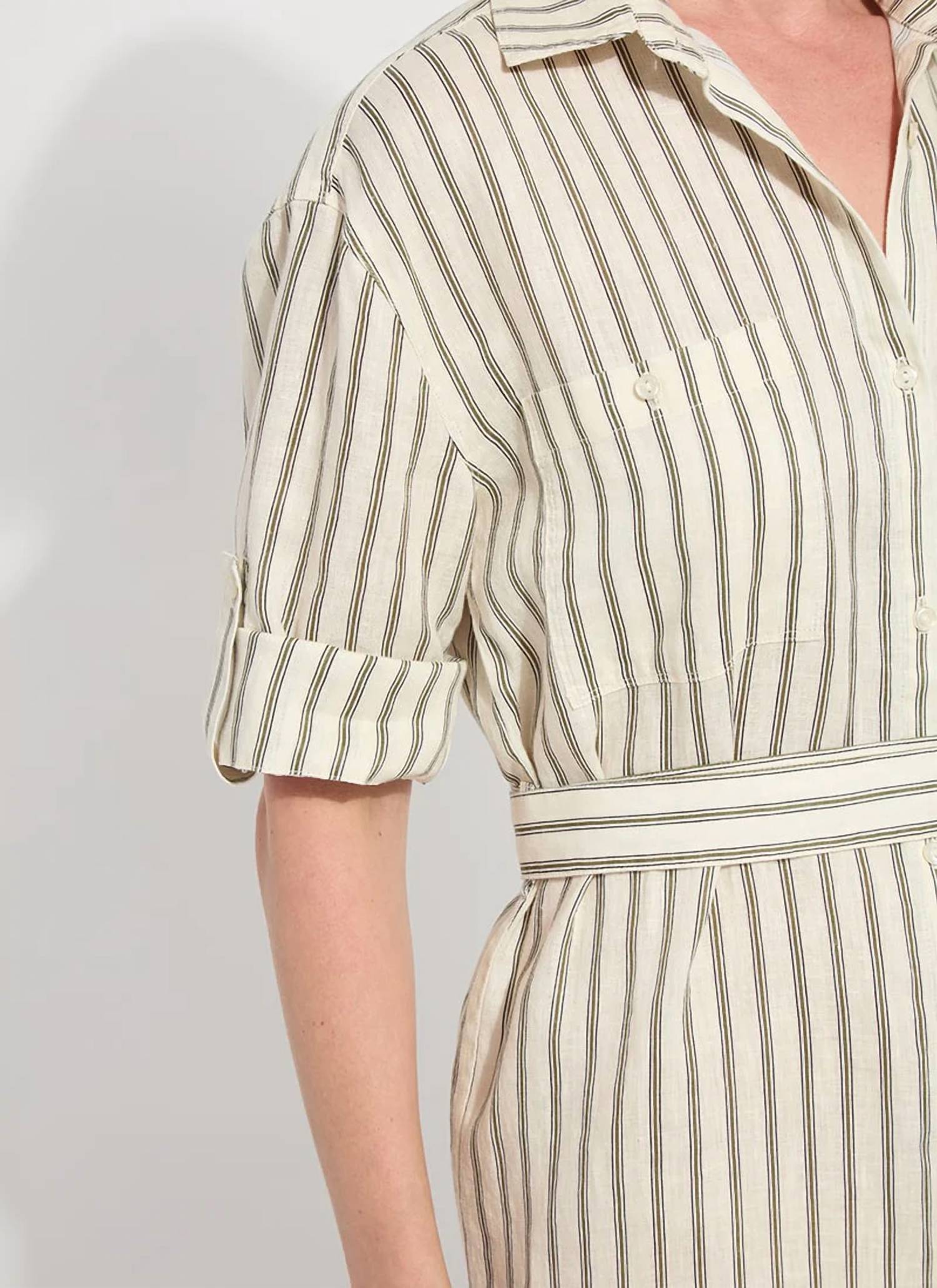 Lysse - Juniper Linen Tunic Shirt Dress
