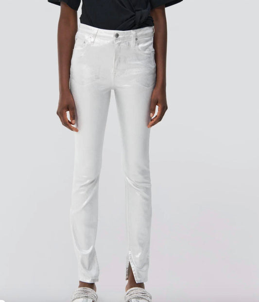 Rae High Rise Coated Jeans