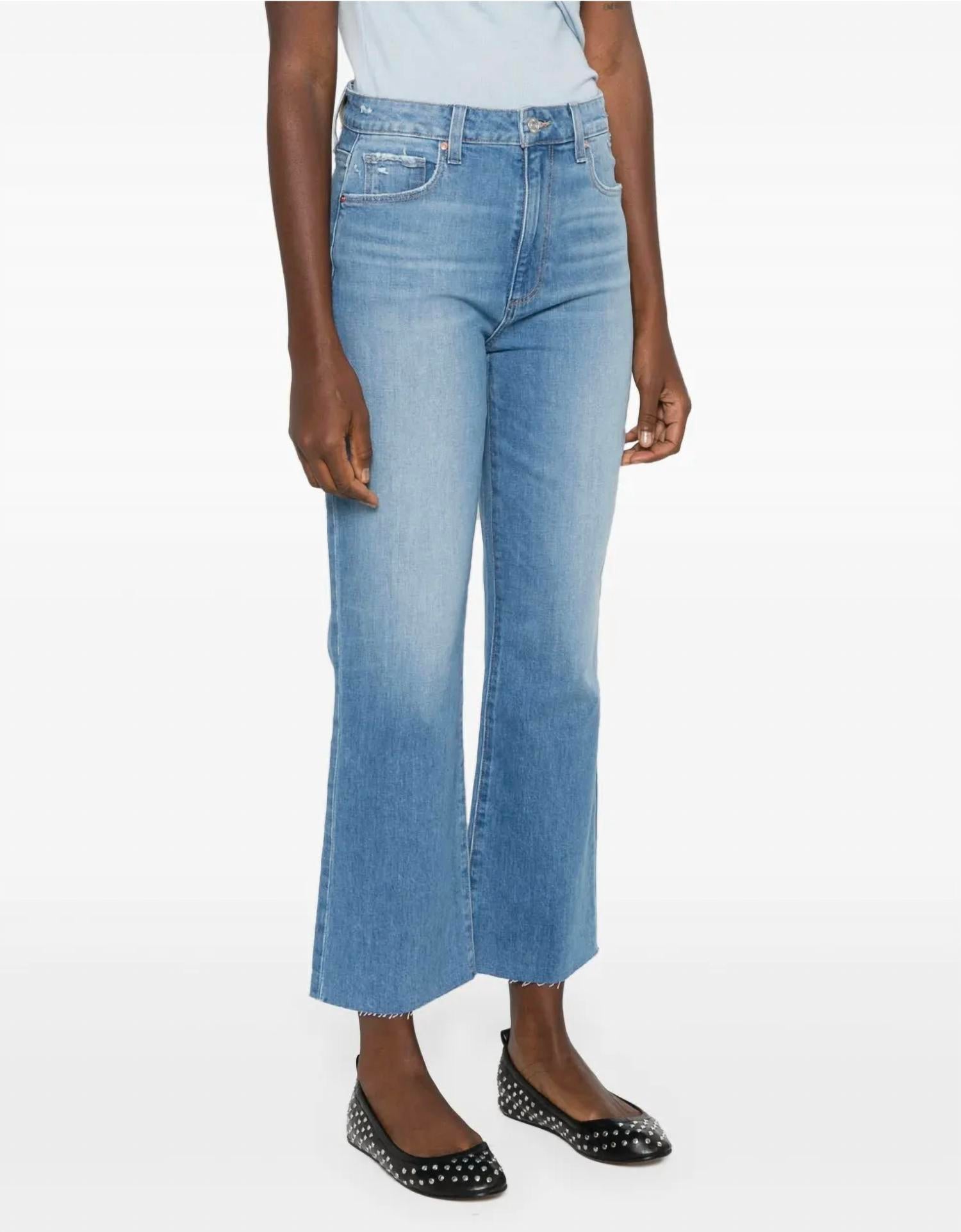 Paige - Courtney Raw Hem Jeans