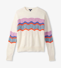 Hatley - Women's Pointelle Wave Sweater