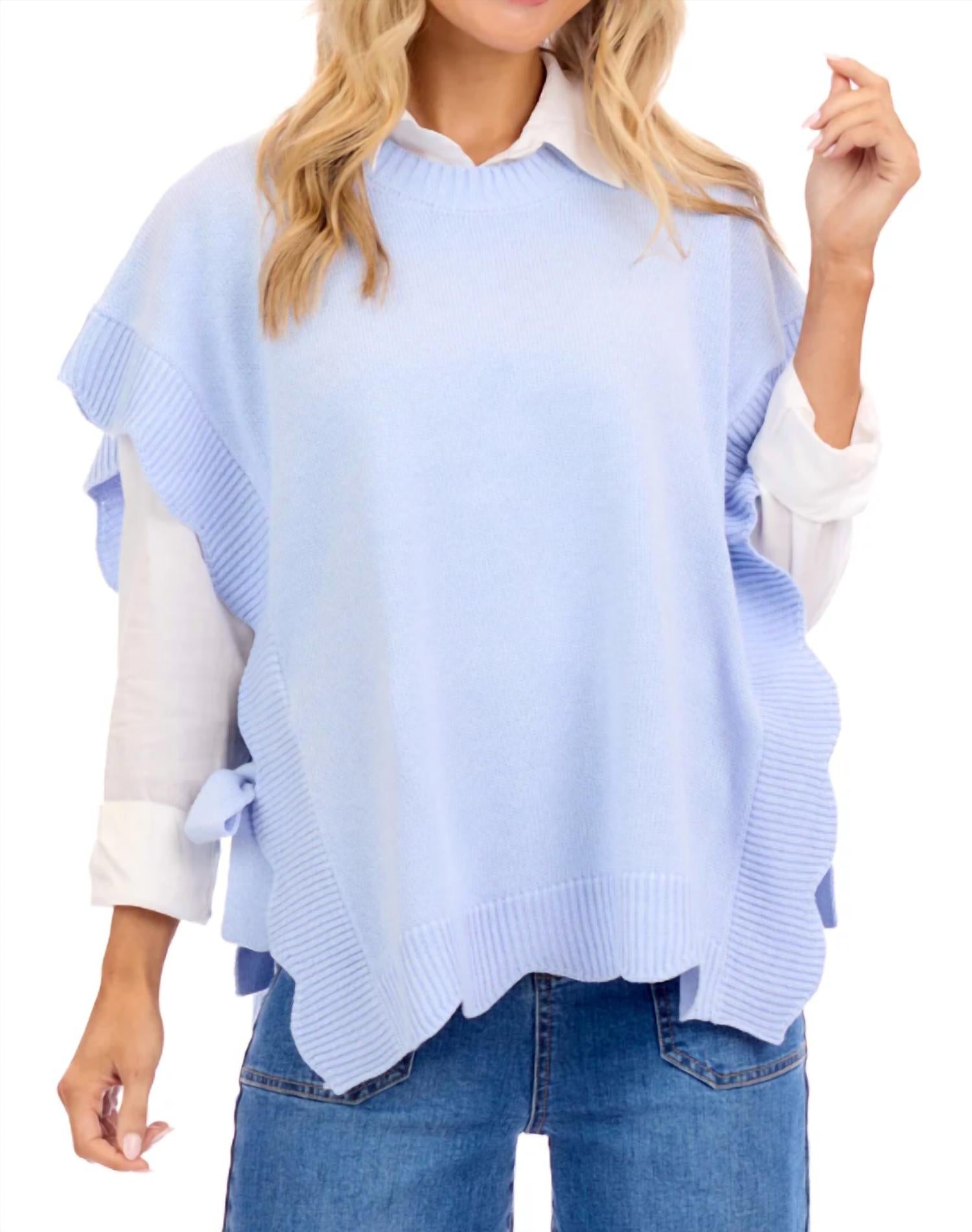 Mudpie - Rigsby Scallop Sweater