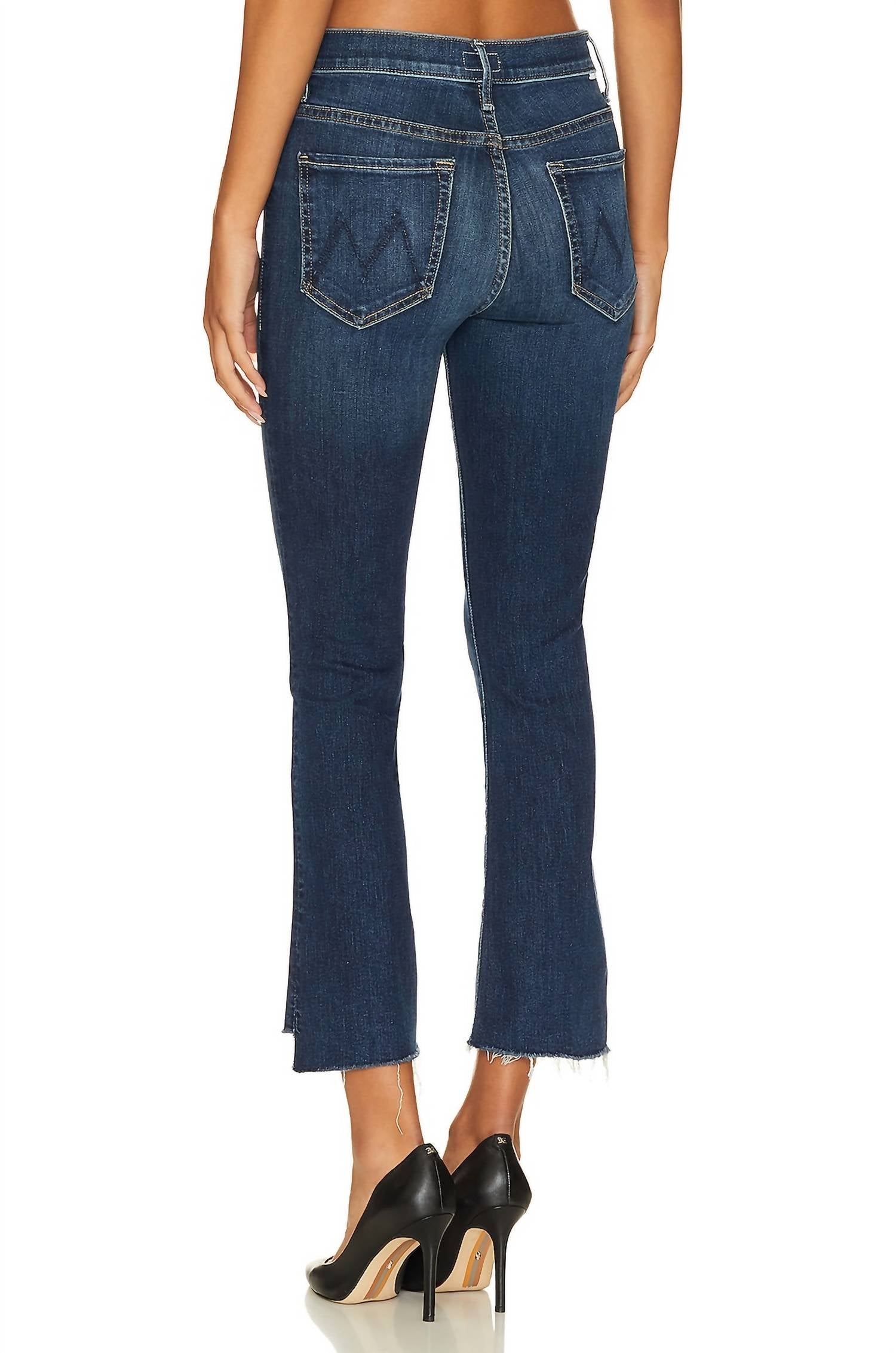 Mother - Insider Crop Step Fray Jeans