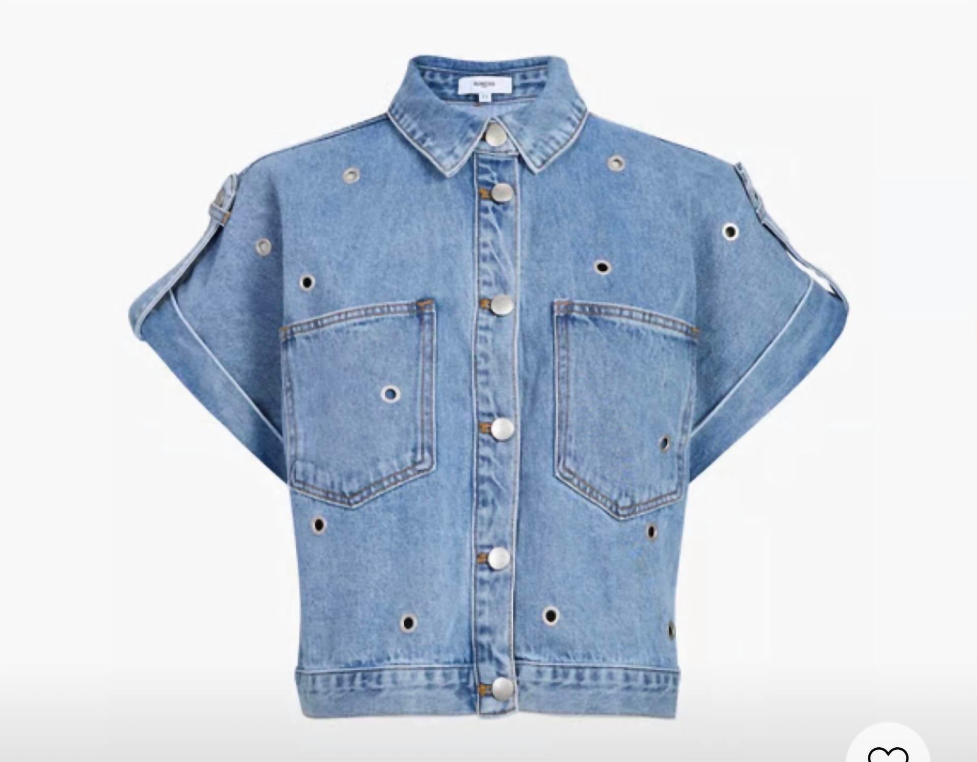 Suncoo - Lord Short Sleeve grommet jacket