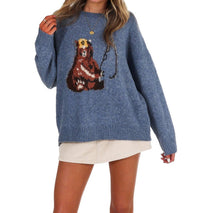 Bailey Rose - Fishing Bear Sweater