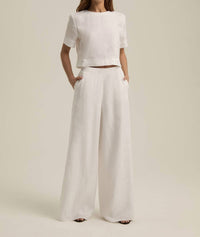 Favorite Daughter - Wide Leg Linen Pant