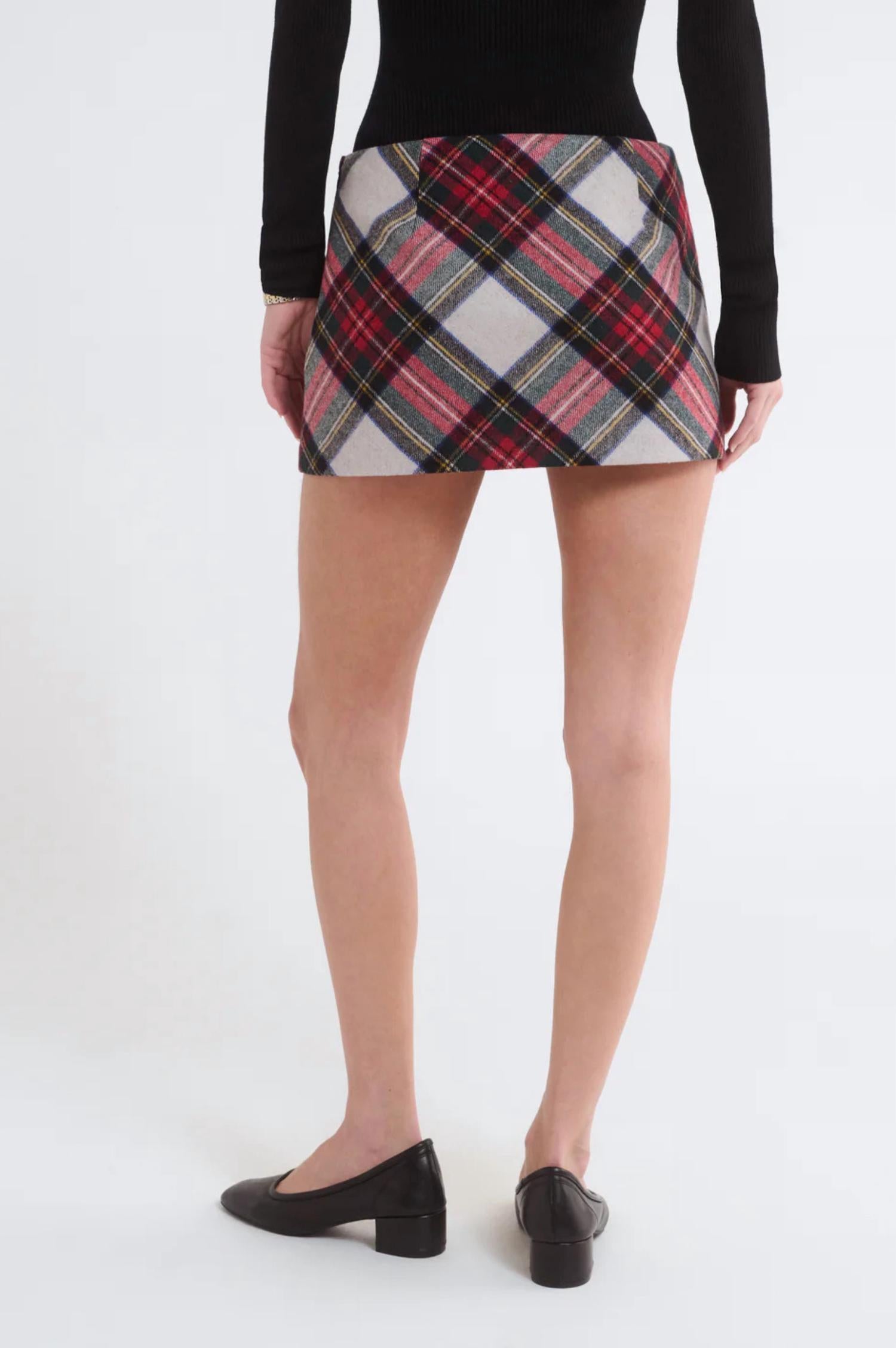 Rumored - Holiday Micro Skort