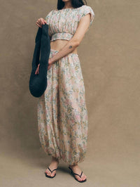Maude Club - Talia Vintage Print Pants