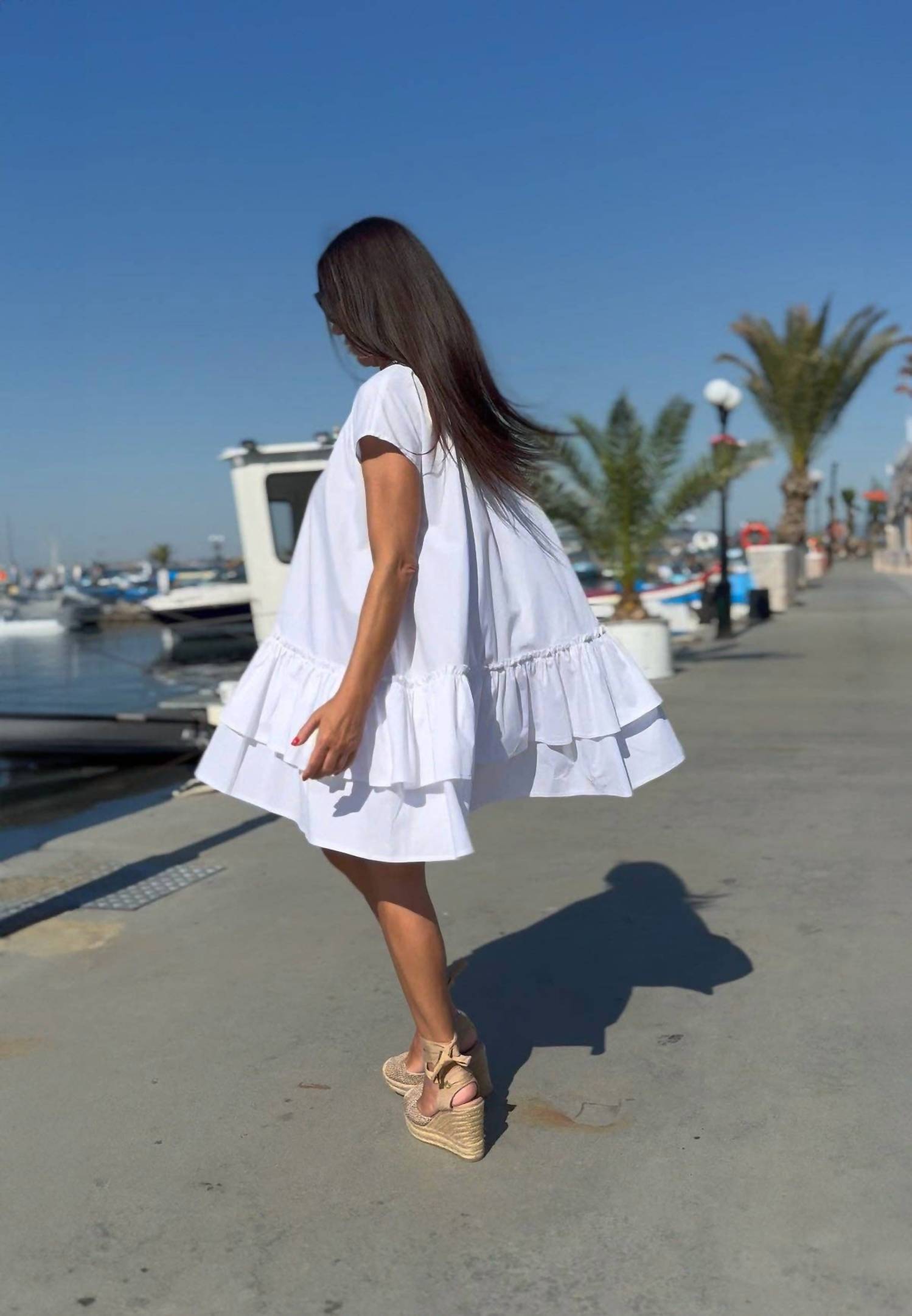 Eug Fashion - Kalina Short Cotton Dress