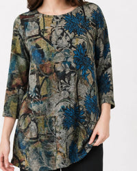 Inoah - Bluebell 3/4 Sleeve Top