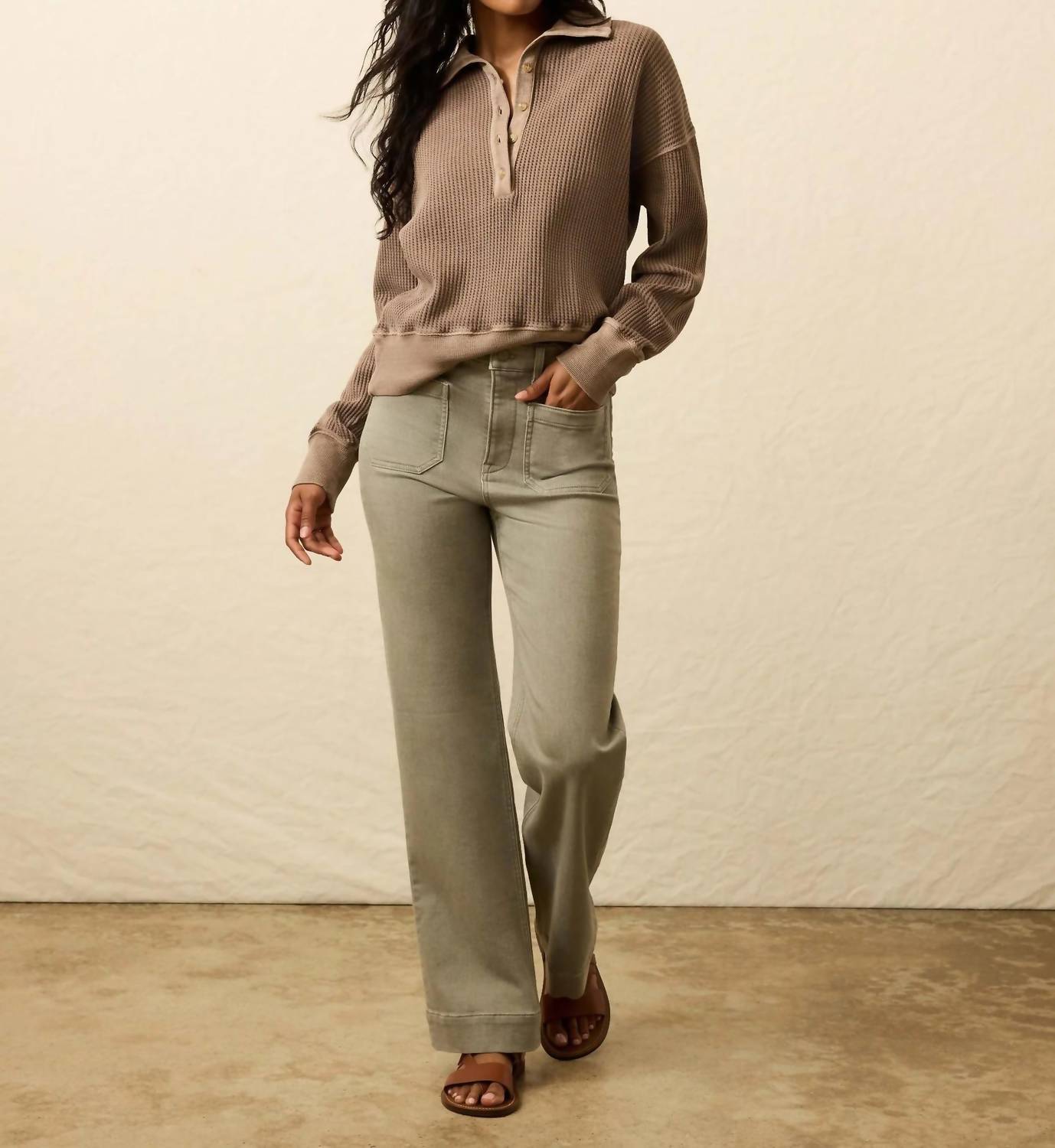 Faherty - Stretch Terry Patch Pocket Pant