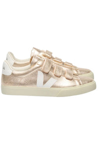 Veja - Women's Recife Logo Leather Sneakers