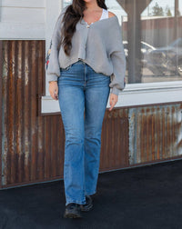 Mello - AGNES EMBROIDERED CARDIGAN