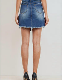 C'Est Toi - Button Down Midi Skirt