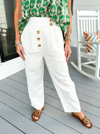 2.7 August Apparel - Women's Button Up Pants