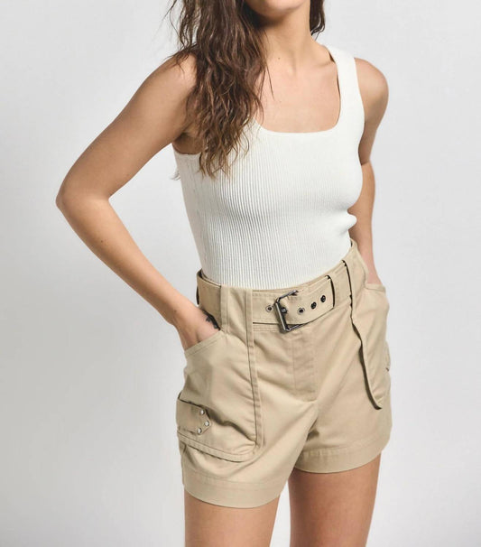 Derek Lam 10 Crosby - Monterey Belted Shorts