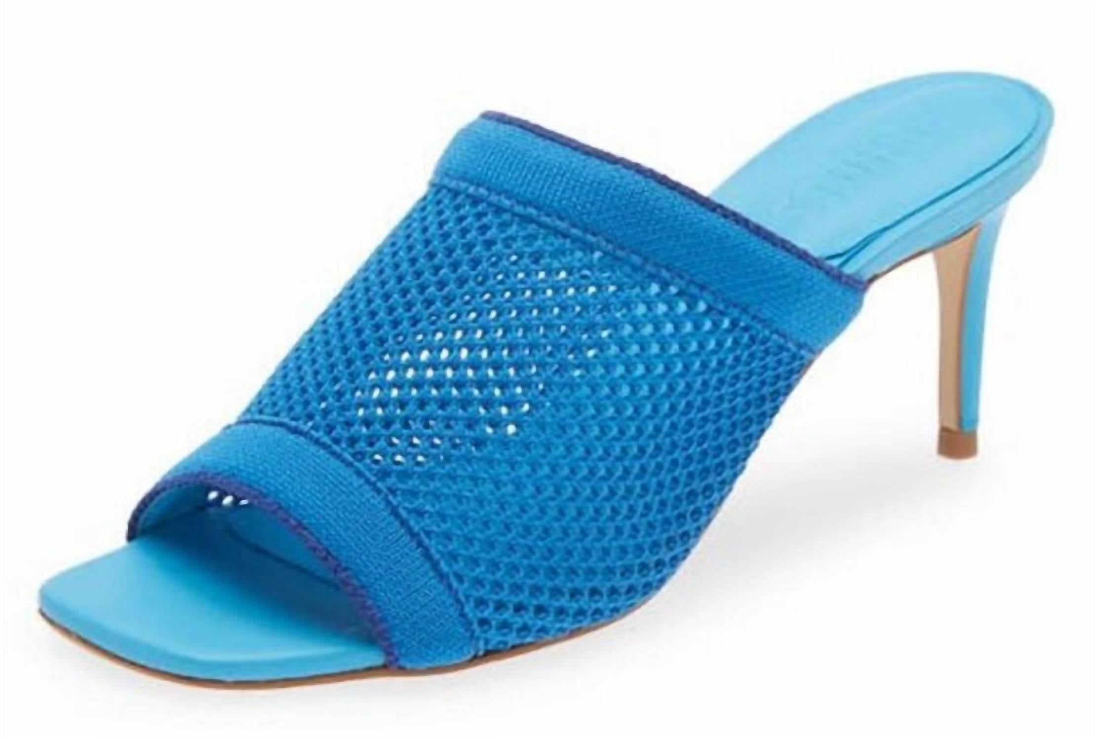 Schutz - Women's Sinara Wide Strap Open Toe Stiletto Mid Heel Sandals