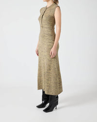 Third Form - Melange Knit Midi Dress