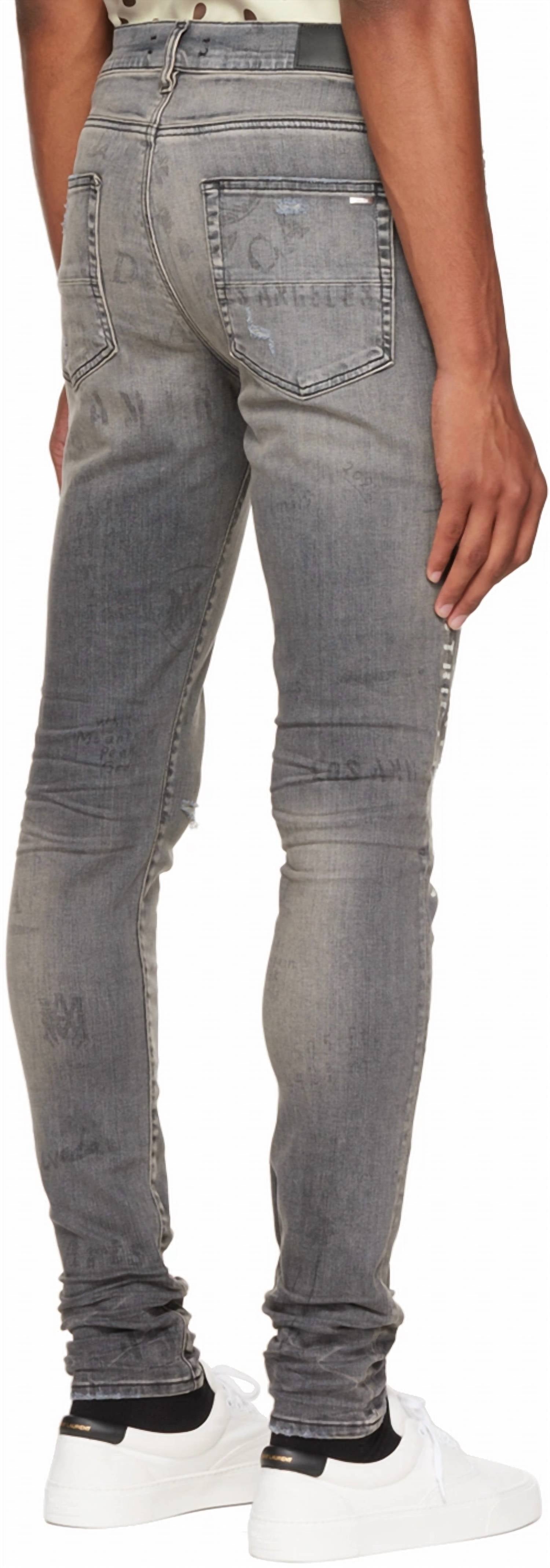 Amiri - Military Stencil Jeans