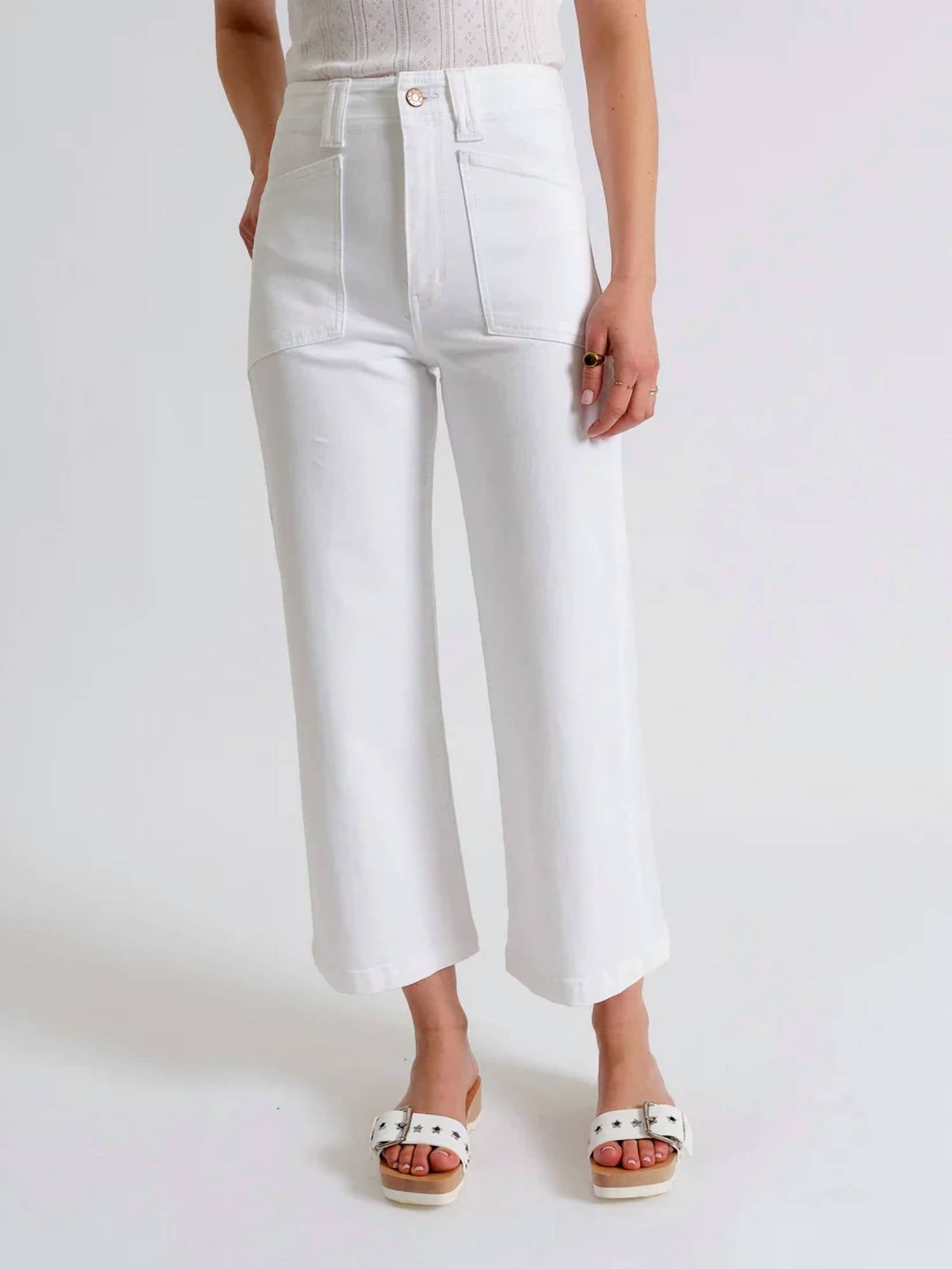 Daze - Valley Girl High Rise Patch Pocket Jean