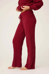 Pj Salvage - Cozy Chenille Cable Knit Pant