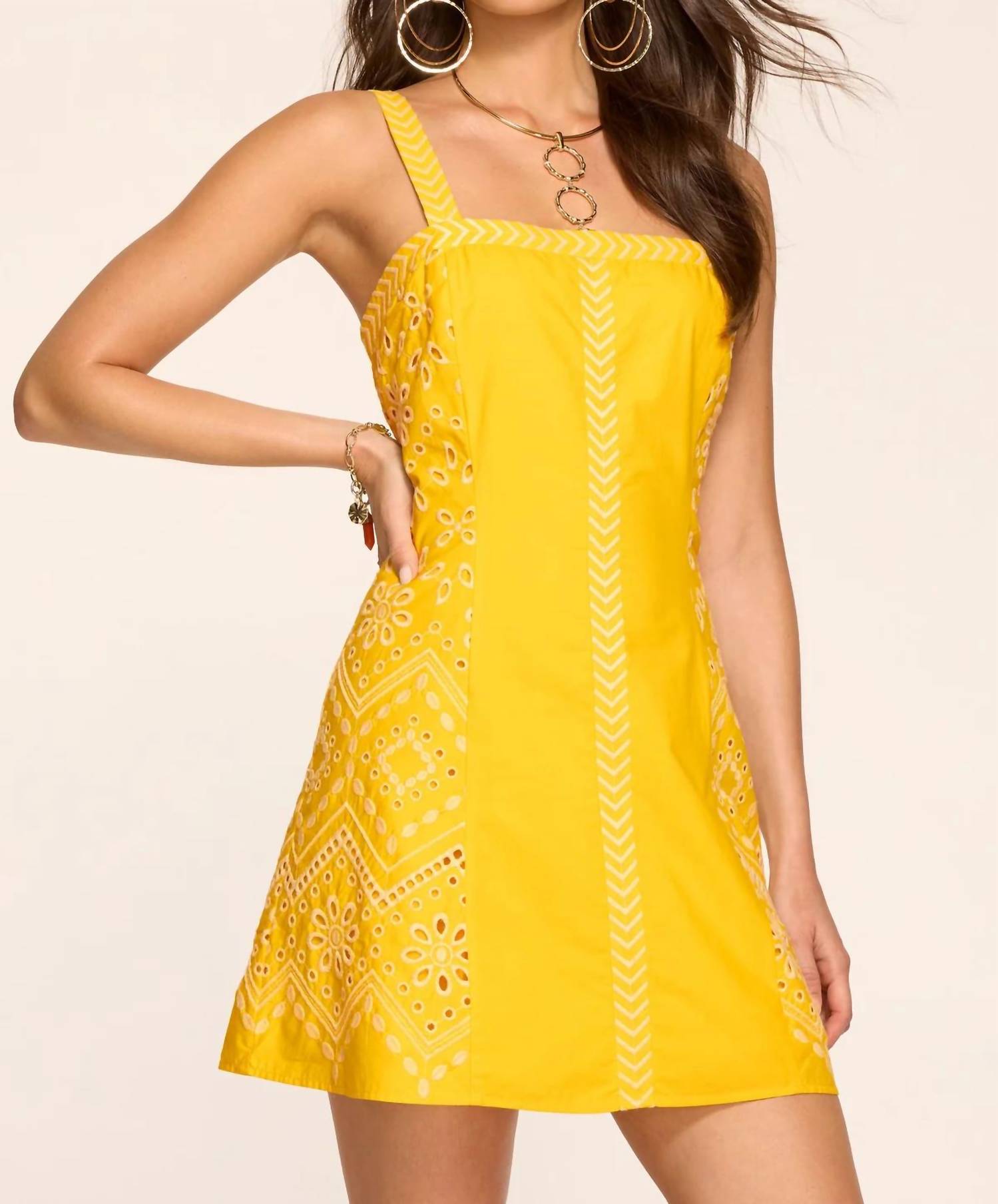 Ramy Brook - Fawn Embroidered Mini Dress