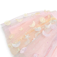 Doe A Dear - Girl's Moon And Star Embellished Tutu Skirt