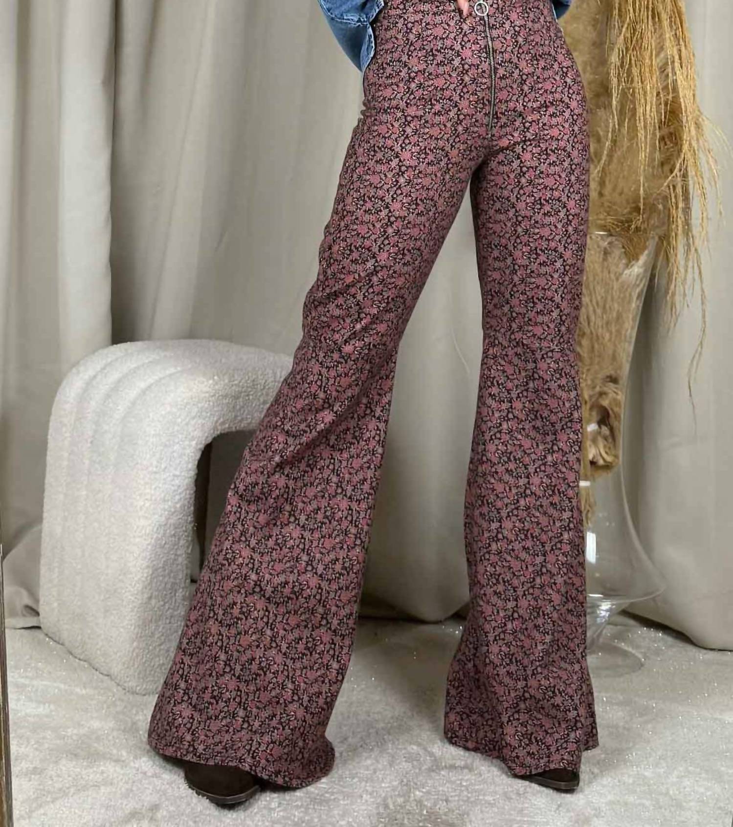 Maison Hotel - Women's Isadora Cotton Flare Trousers