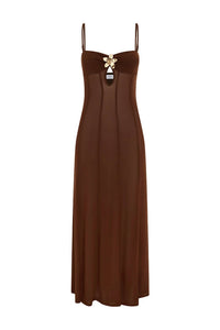 Runaway The Label - Tisha Maxi Dress And Bella Brief