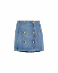 Ulla Johnson - Women's Clara Denim Mini Skirt