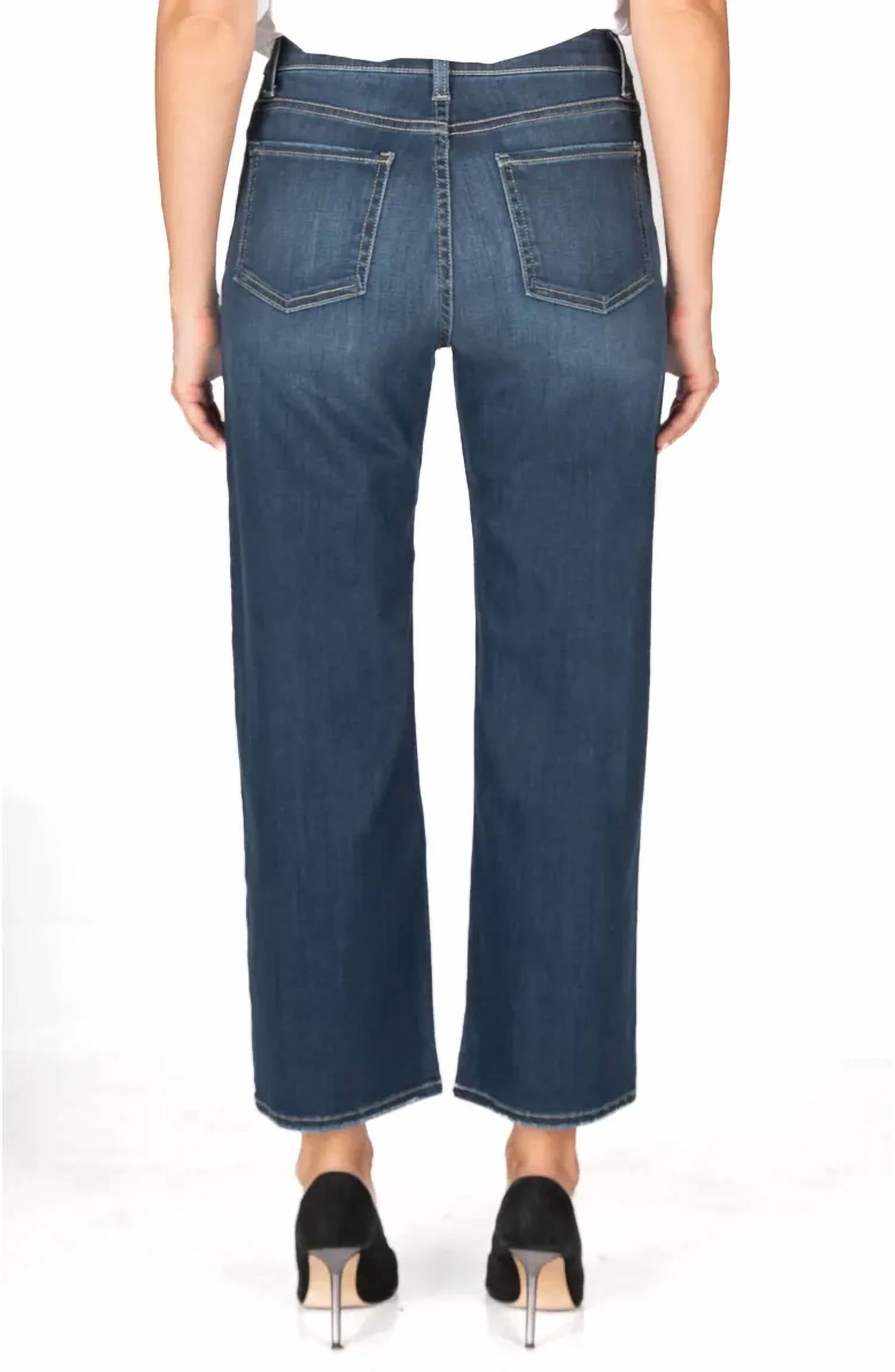 Fidelity - HIGH WIDE CROP JEANS