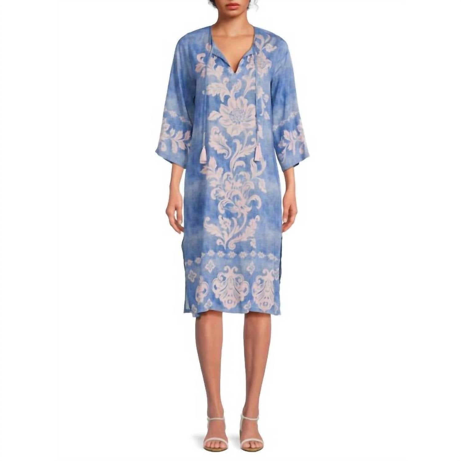 Johnny Was - KIMONO SLEEVE MIDI DRESS