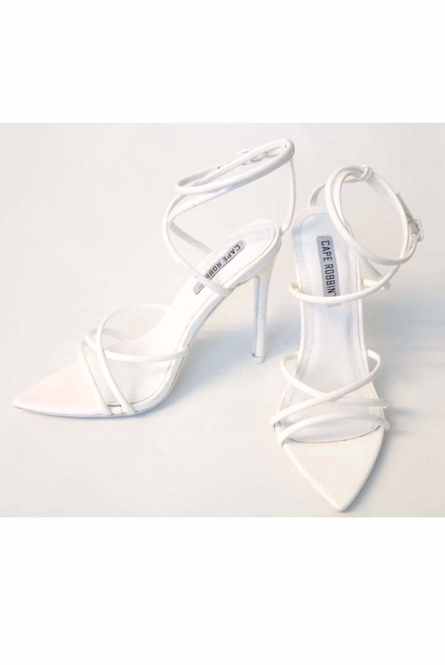 Cape Robbin - Women's Ada Strappy Pointy Toe Heels